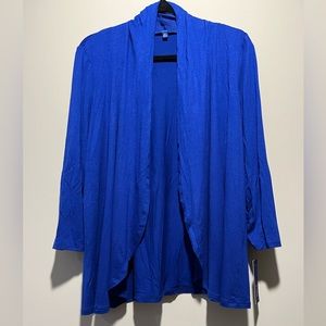 NWT Apt. 9 Blue Cardigan. Never been worn, tags still on!